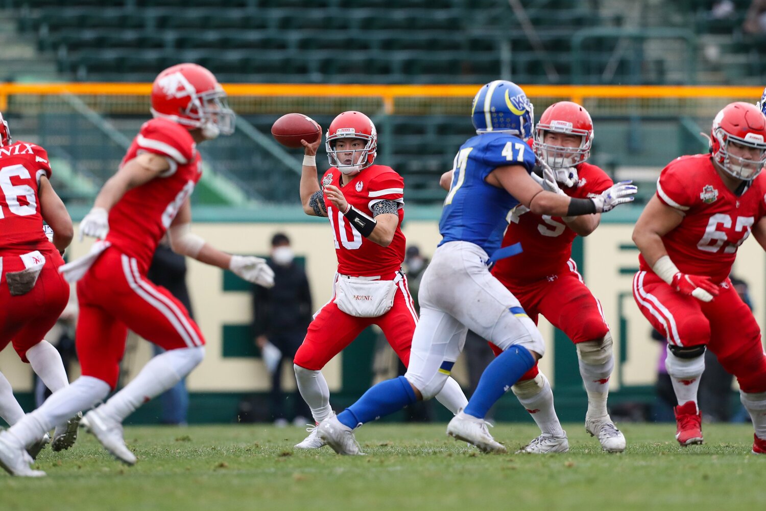 1月に日大はアメフト部の廃部を決定。不死鳥が甦ることは無くなった　©Naoki Kitagawa