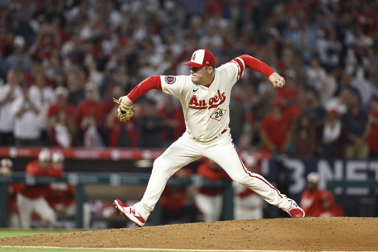 エンゼルス34歳のベテラン左腕アーロン・ループ　©Getty Images