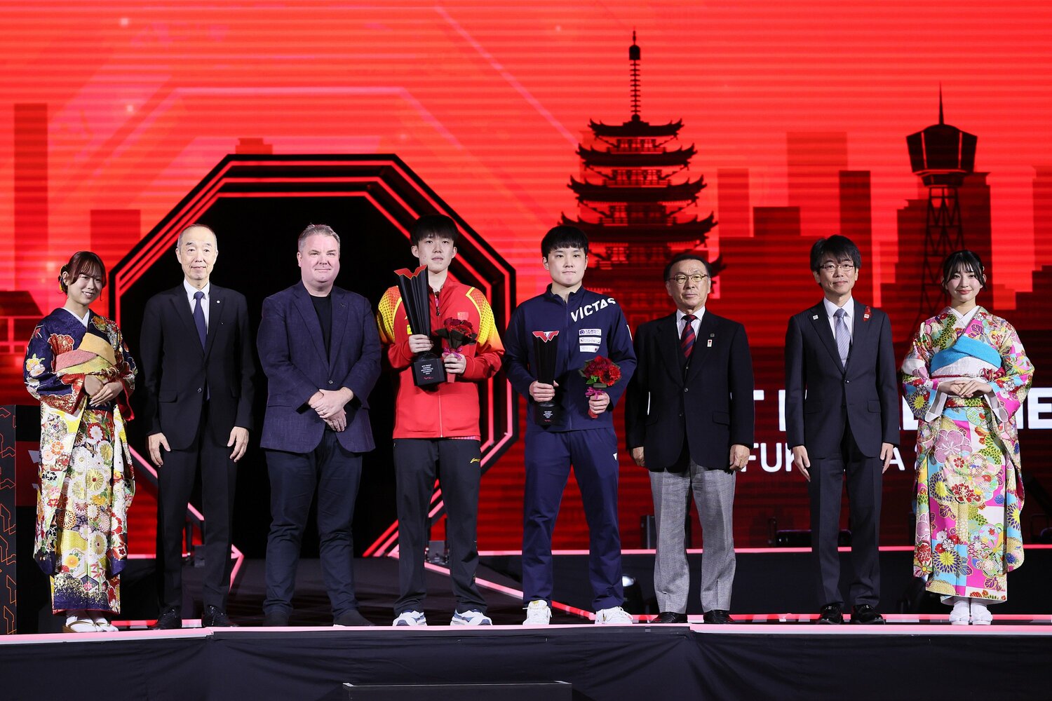 WTTファイナルズでは準優勝。「卓球に1年間、全力で取り組めた」と語った　©Getty Images