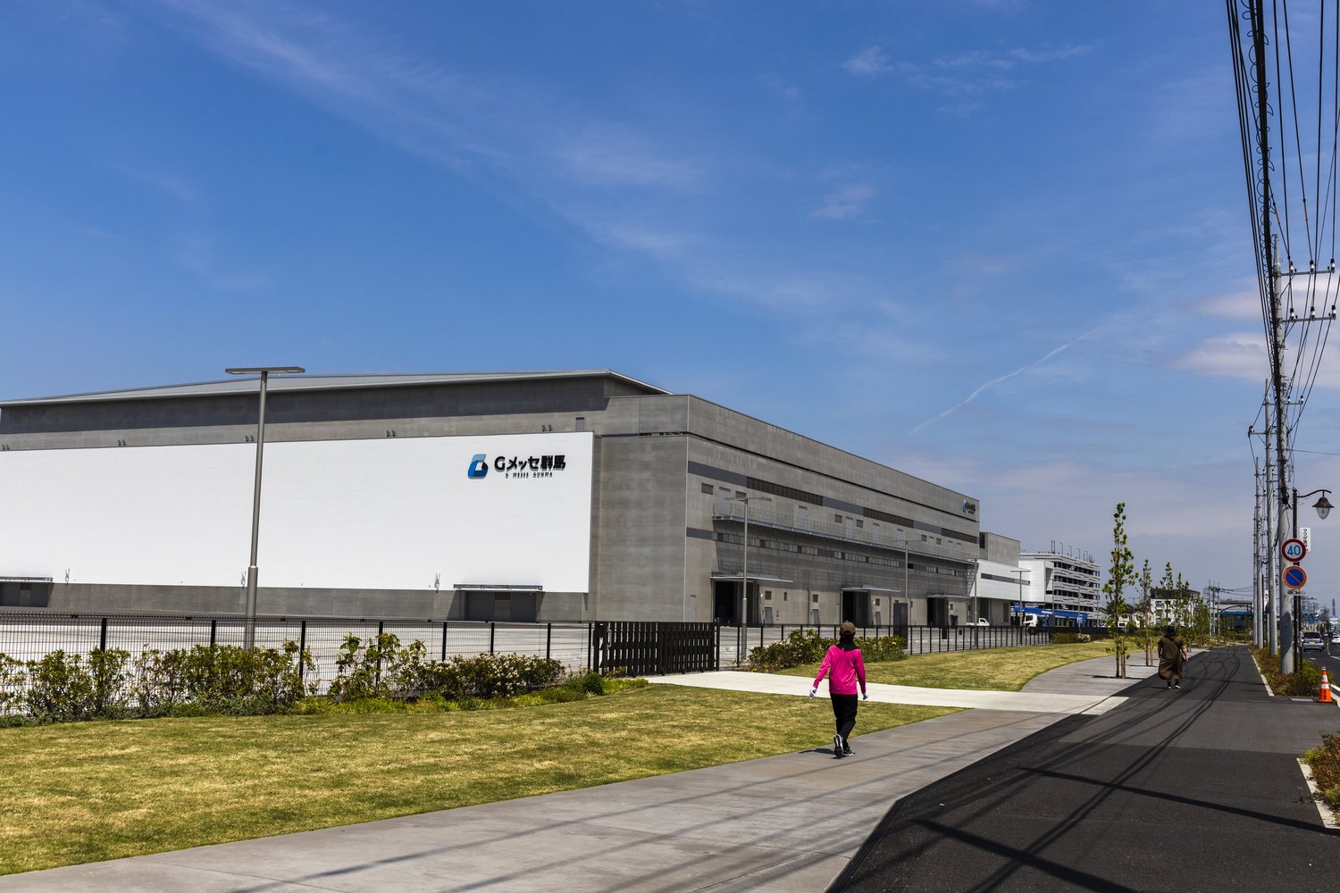 帰りは向こう正面の外周から高崎駅へ