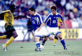 '00年ハッサン2世杯でのカズと柳沢