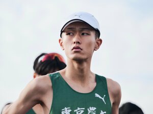 「手を抜くと、また1秒差で負ける」箱根駅伝予選会に2年ぶりに登場した東農大“怪物”エースの苦悩と安堵「おっかないですけど、2区区間賞を取りたい」