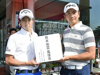 熊本出身ゴルファーが活躍中！今だからこそ支援のあり方を考える。＜Number Web＞ photograph by Kyodo News