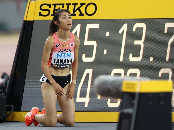 なぜ田中希実(24歳)は世界の舞台で「勝負の場」に残れるのか? コーチを務める父が世界陸上で感じた“日本最速ランナー”「成長の兆し」<Number Web> photograph by Getty Images