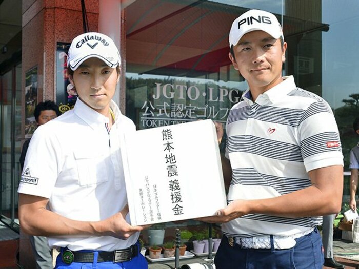 熊本出身ゴルファーが活躍中!今だからこそ支援のあり方を考える。<Number Web> photograph by Kyodo News