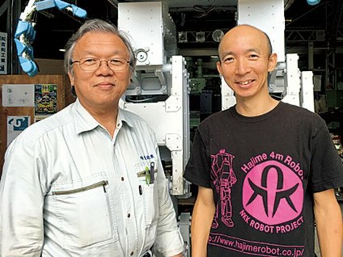 坂本元&金増健次(ロボット研究者)~スポーツの現場で働く“プロ”に直撃!~<Number Web> photograph by photographs by Satoshi Ashibe