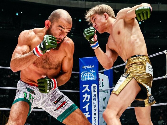 「美談として語るわけにはいかない」アーチュレッタ“まさかの減量失敗”で残る疑問の数々…それでも“圧巻KO”の朝倉海が見せた笑顔の理由＜Number Web＞ photograph by RIZIN FF Susumu Nagao