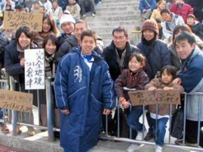 激戦の花園に残されたとある選手の足跡。＜Number Web＞ photograph by Nobuhiko Otomo