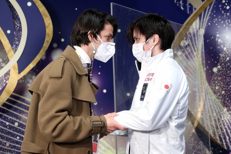 2020年1月からはステファン・ランビエールに師事している　©️Getty Images