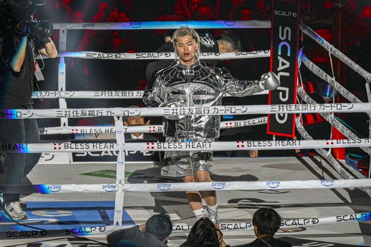 那須川天心vs.ジェーソン・モロニー。2月24日、有明アリーナ　©Takuya Sugiyama