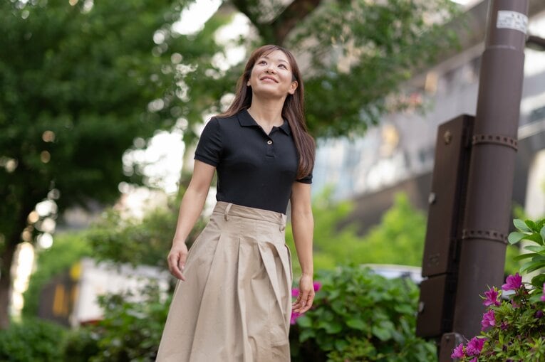 現在の吉田知那美さん　©Shiro Miyake