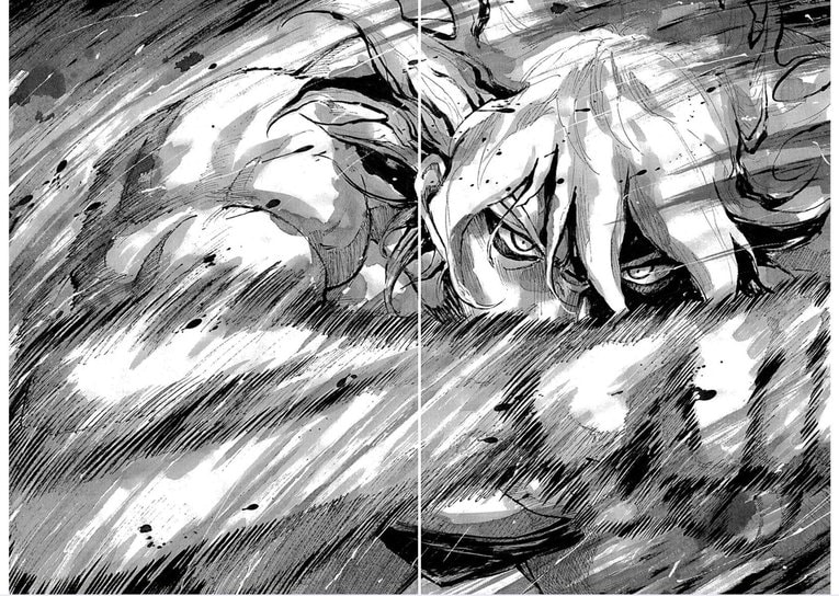 白髪の力士、蔵王。――『すまひとらしむ』第1話(48)