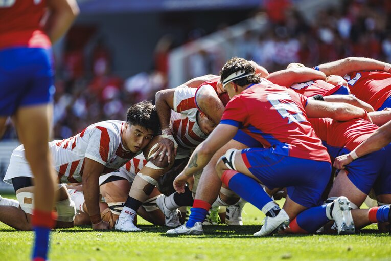 下川甲嗣（2023年ラグビーW杯チリ戦）©︎Kiichi Matsumoto