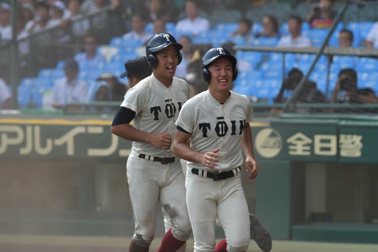 準決勝の対済美戦　©Hideki Sugiyama