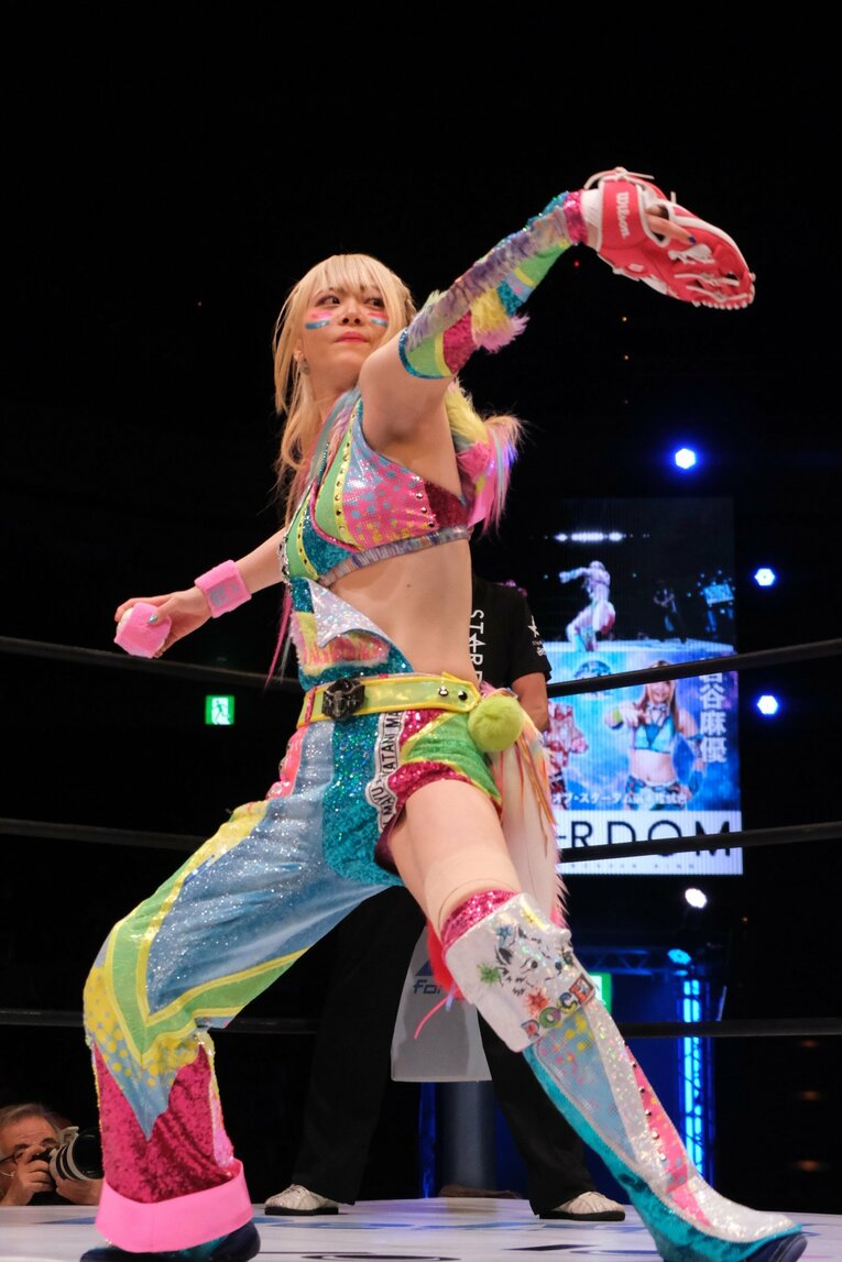 「女子プロレスを背負って立つ」スターダム王者・朱里が語る“朱いベルト”への思い…岩谷麻優戦で「ドローは絶対に嫌だった」理由とは？(75)