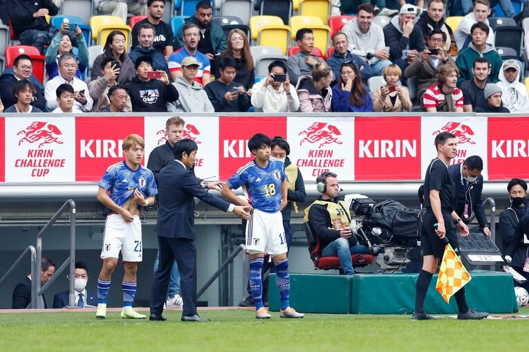「鎌田大地、三笘薫の得点や久保建英の守備は…」「ドイツ、スペイン相手だとどうなるか」欧州在住カメラマン視点で見るアメリカ戦(52)
