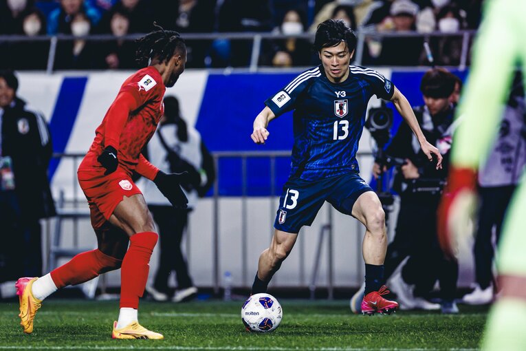 【森保ジャパン、14人のコアメンバー】中村敬斗（10枚目／全14枚） ©Kiichi Matsumoto