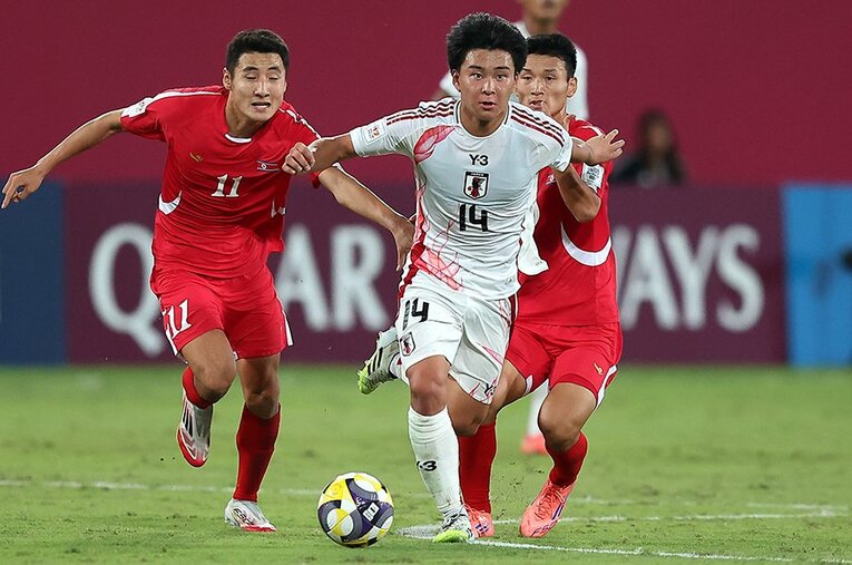 不穏すぎたU-17日本vs北朝鮮戦…U-17W杯でベスト16入りした若き日本代表。北朝鮮戦は不穏な空気が流れた（写真はまだまだ続きます）　©Mohamed Farag-FIFA/Getty Images