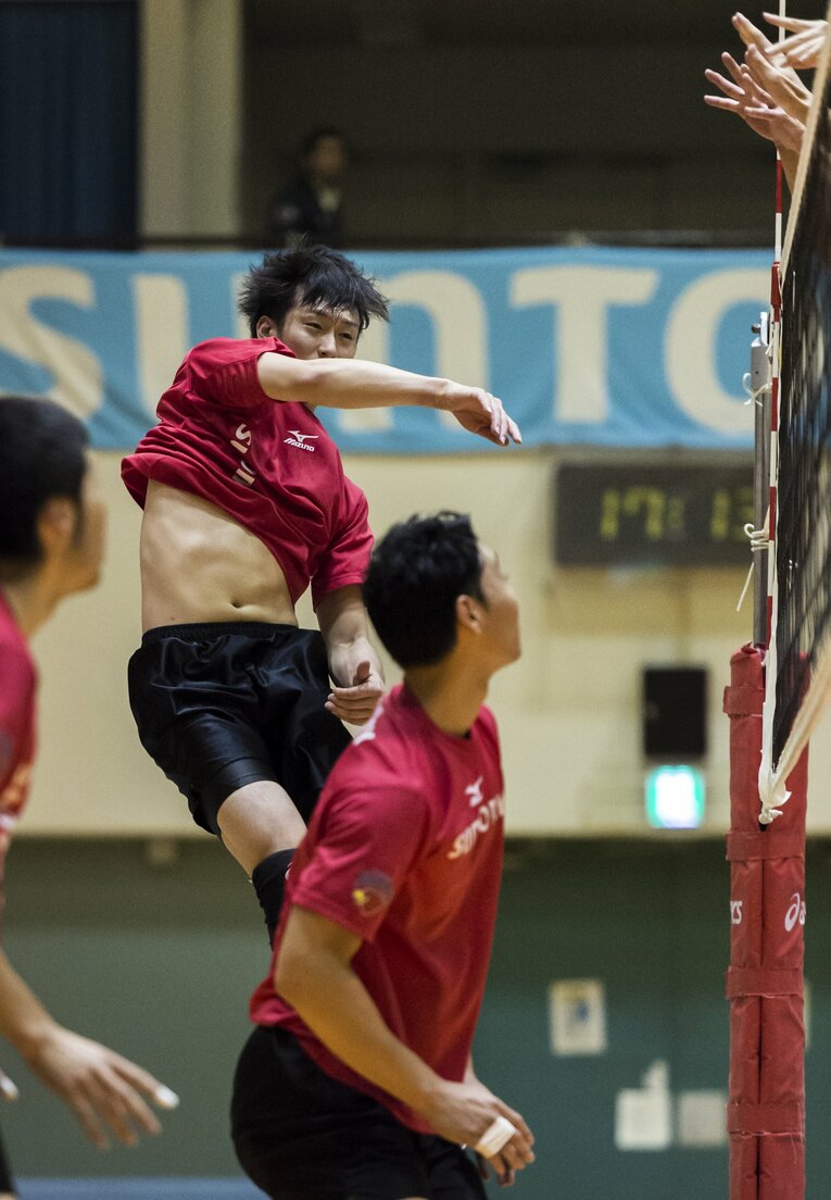 サントリー時代（2015年）©︎Takuya Sugiyama