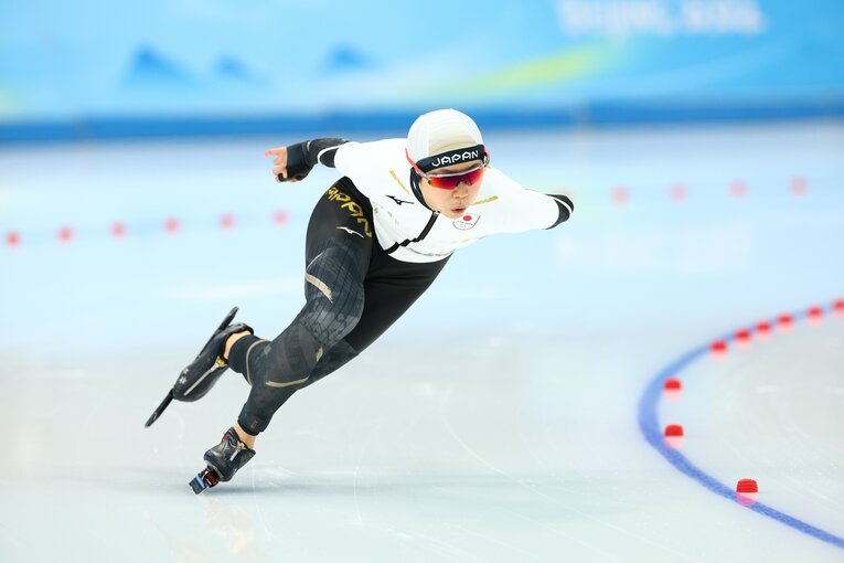 金メダルを獲得した1000mのレース ©JMPA