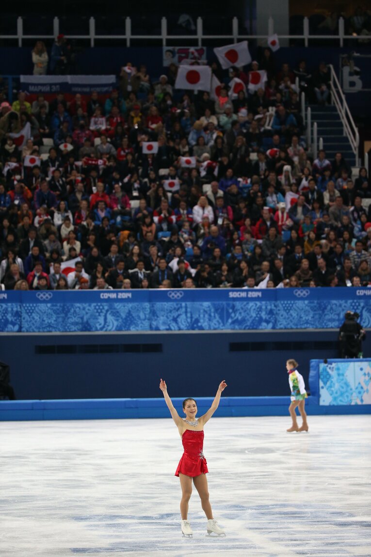 ソチ五輪にて　©JMPA