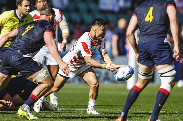 齋藤直人（2023年ラグビーW杯アルゼンチン戦）　©︎Kiichi Matsumoto