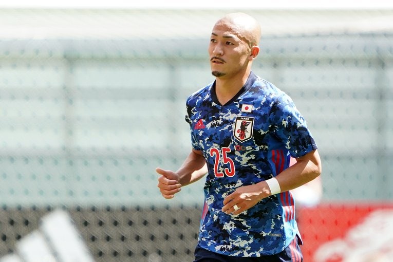 東京五輪代表、前田大然。水戸在籍時には「J2最速」とも称された　©Getty Images