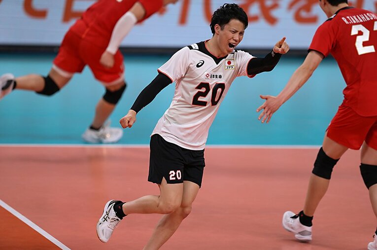 東京五輪メンバーに選出された山本智大。選ばれた理由を探ると、日本がやろうとするバレーも見えてくる ／ photograph by Takahisa Hirano