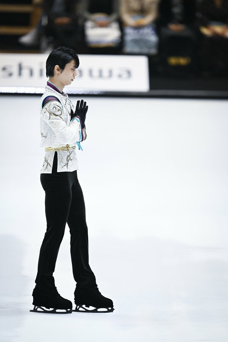 こちらも“伝説”のプログラム、平昌五輪で2連覇達成時のフリー『SEMEI』　©Asami Enomoto