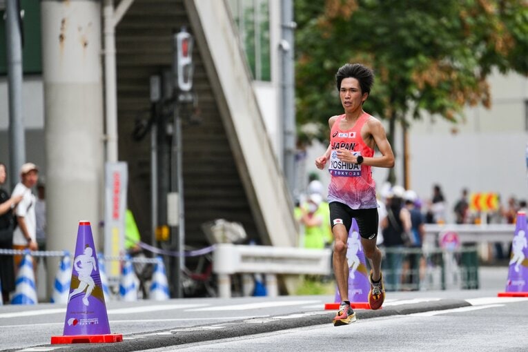 34位に終わった吉田祐也　©Nanae Suzuki