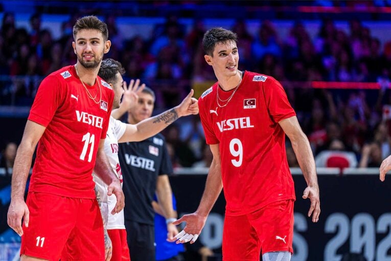 バレーボール世界選手権・トルコ戦　©︎Volleyball World