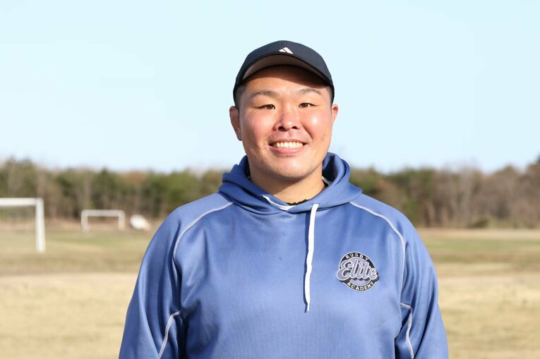 アカデミーでコーチを務める猪瀬佑太コーチは日本代表で6キャップの経験がある　写真提供：Elite Rugby Academy