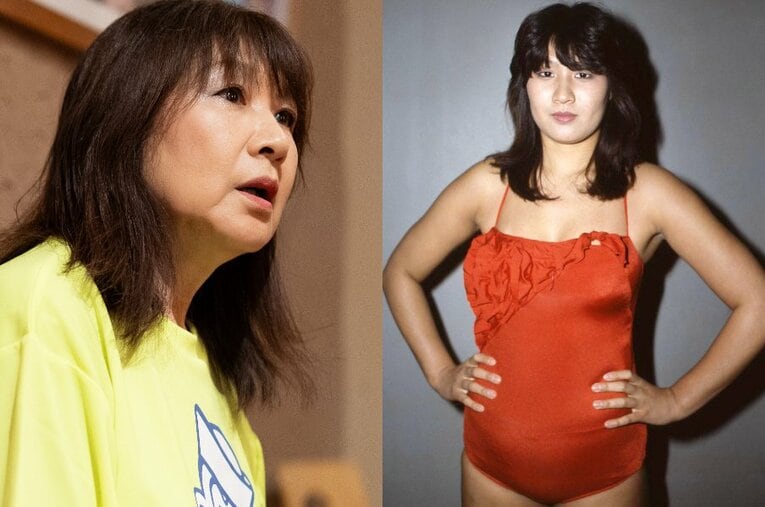 全女の女子プロレスラーとして活躍したジャンボ堀さんのインタビュー（第2回） ／ photograph by L)Shiro Miyake、R)東京スポーツ新聞社