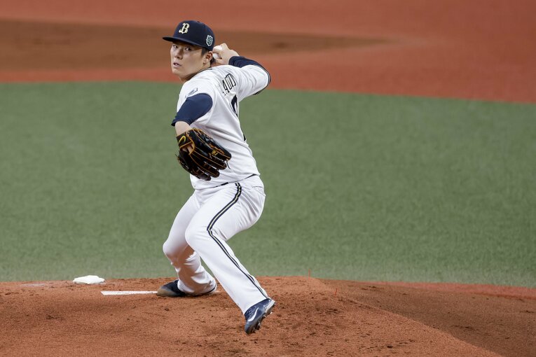 2023年の山本由伸　©Kiichi Matsumoto