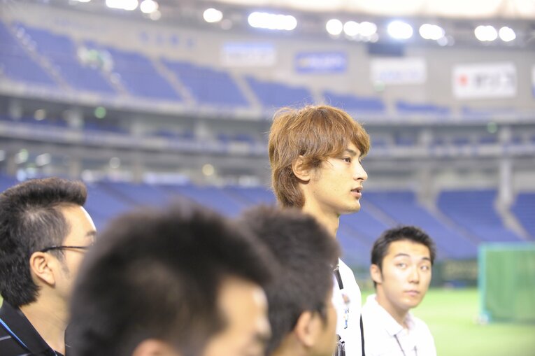 日本ハム時代のダルビッシュ　©BUNGEISHUNJU