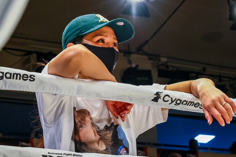 神村エリカ（9月12日後楽園ホール大会にて）