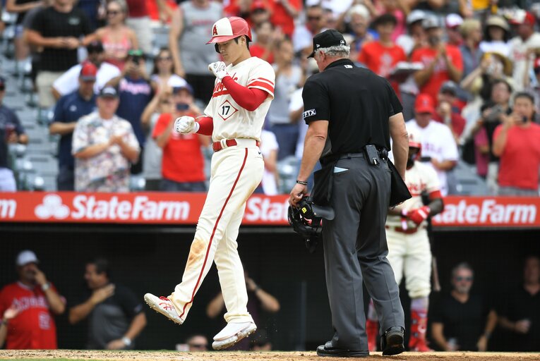 エンゼルスは大谷の2本を含む7本のアーチをかけながらアスレチックスに敗れた　©Getty Images