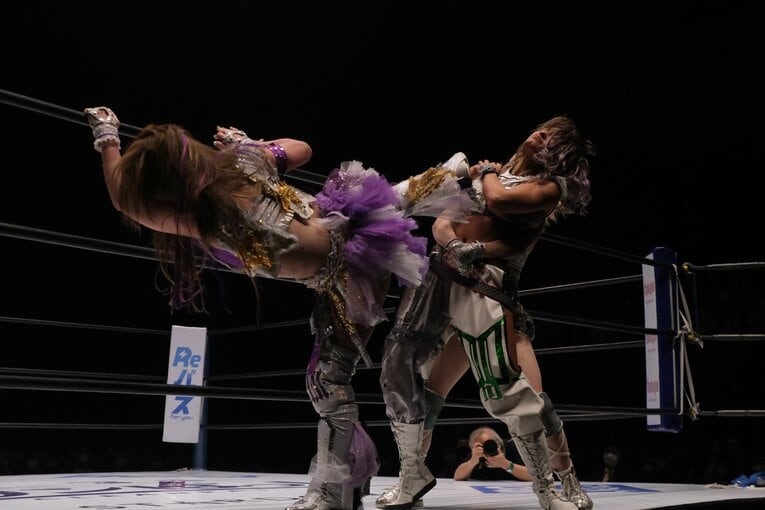 なつぽいがDDMを脱退し、コズエンへの加入を宣言した7月の立川大会　©Norihiro Hashimoto