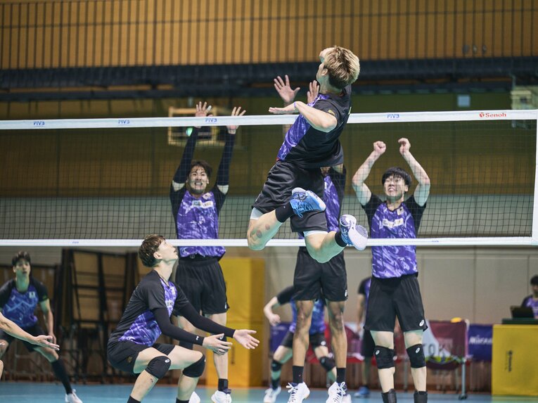 西田有志（日本代表合宿の練習風景）©︎Yuki Suenaga