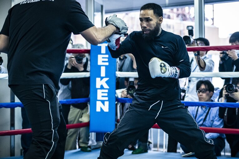 ルイス・ネリの公開練習　©Takuya Sugiyama