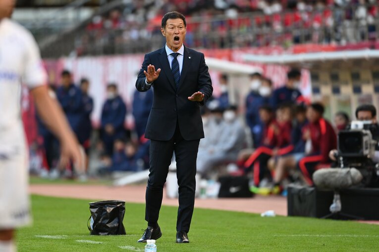 松田浩監督は自動降格を避けるため「勝ち点1」を死守させた