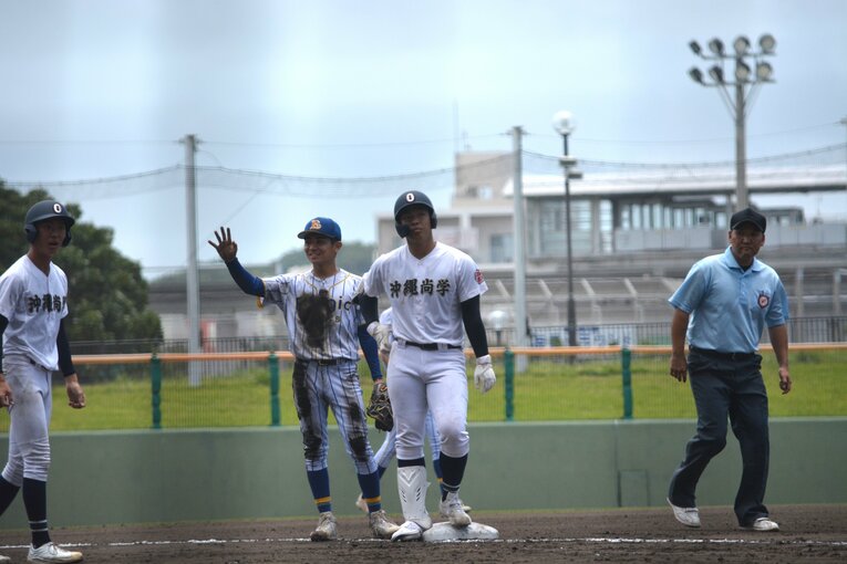 末吉は打っても4打点とチームを牽引した　©Takarin Matsunaga