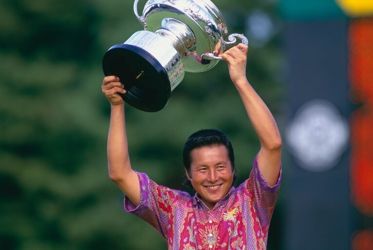 第59回日本オープンを制した尾崎　(C)Kazuaki Nishiyama