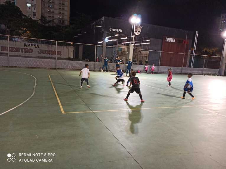 ブラジルのフットサル練習の様子©Hiroaki Sawada