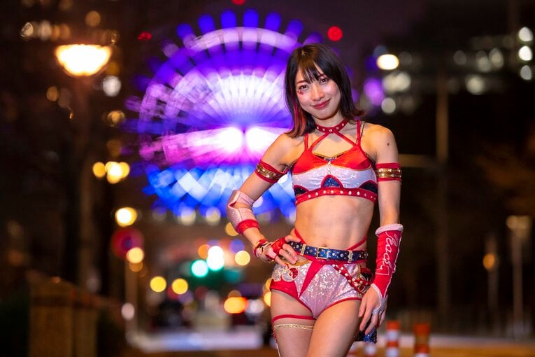 「芸能人に何ができる」批判も…大河出演女優・向後桃が辿り着いた“約束の地”「私はスターダムでプロレスがしたい」《特別グラビア》(38)