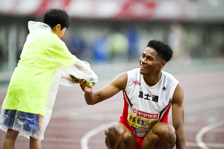 リレーでもチームのエースとしての活躍が期待される　©Asami Enomoto