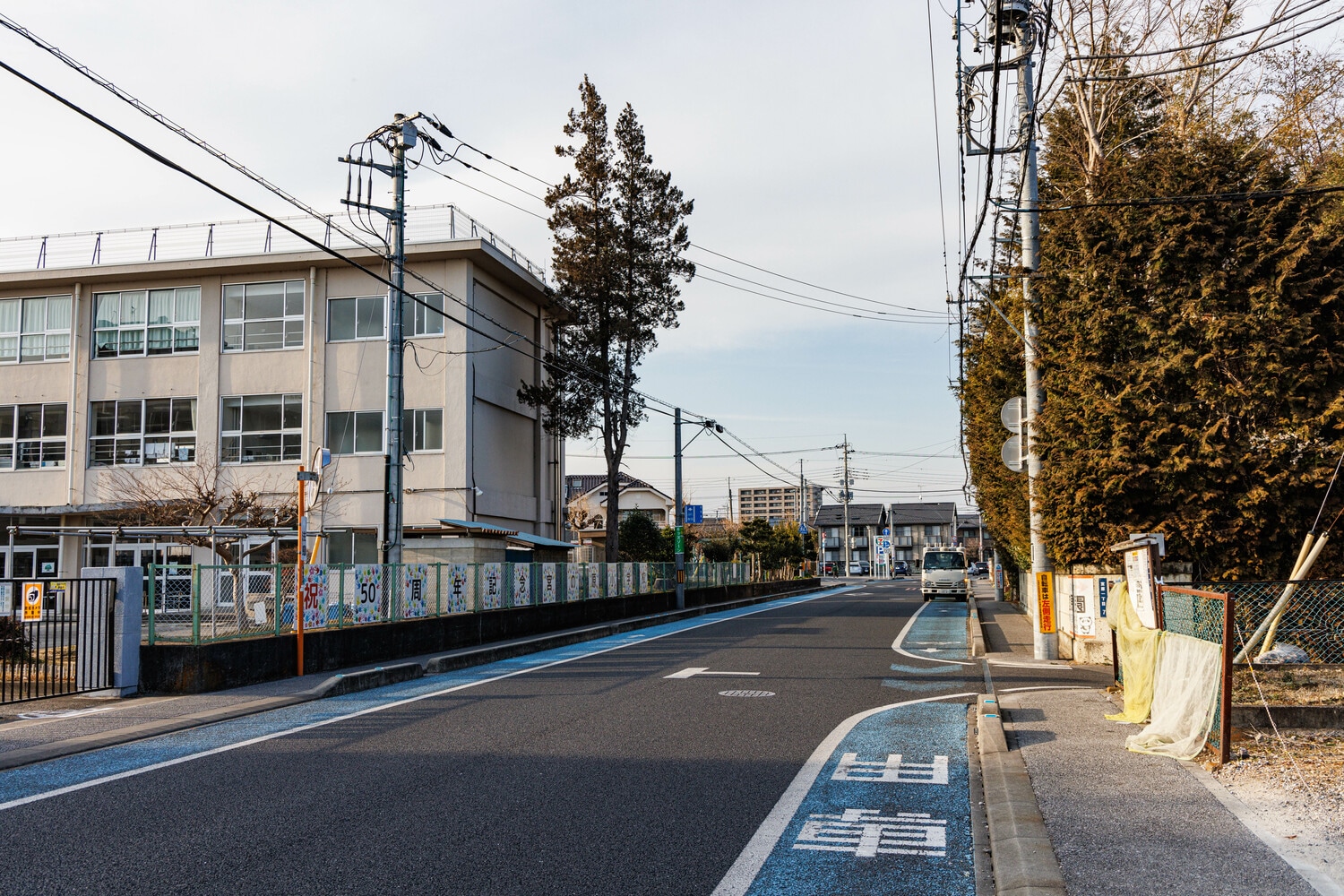 宇都宮常設球場の跡地は宇都宮市立宮の原小学校になっていた（写真左）　©Masashi Soiri