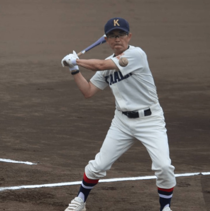 校長就任前は「東大進学率日本一」の超進学校・筑駒高の野球部監督を務めていた朝木氏／本人提供