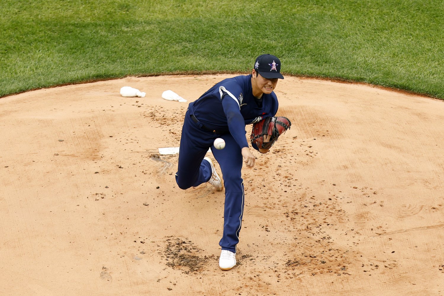 95年の野茂英雄以来、26年ぶりに先発のマウンドに上った大谷。1イニングのみの登板で勝利投手となった