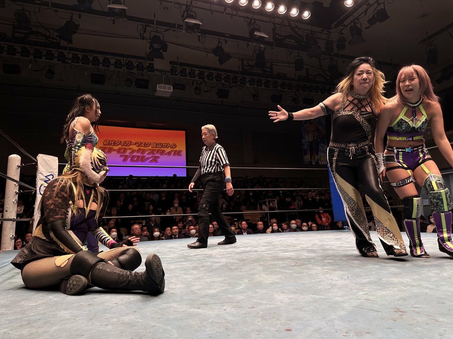 勝者チームを見上げるクイーン。その胸中は…